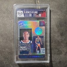 2021-22 Panini Contenders Permit to Dominate Bones Hyland #16 card