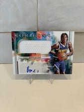 2021-22 Panini Origins Rookie Jersey Autographs Bones Hyland #JA-HYL card