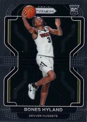 2021-22 Panini Prizm Base Set Bones Hyland #302 card