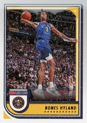2022-23 Hoops Winter Base Set Bones Hyland #192 card
