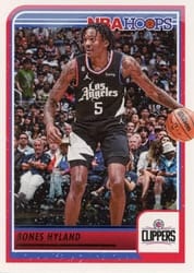 2023-24 Hoops Winter Base Set Bones Hyland #82 card