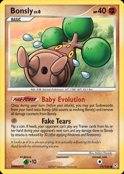 Diamond & Pearl Bonsly #71 card