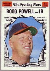 1970 Topps Base Set Boog Powell #451 card