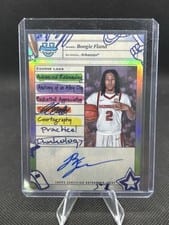 2024-25 Bowman University Chrome Course Load Autographs Boogie Fland #CLA-BF card
