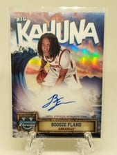 2024-25 Bowman University Chrome The Big Kahuna Autographs Boogie Fland #BKA-BF card