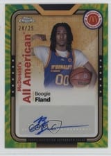 2024 Topps Chrome McDonald's All-American All-American Autographs Refractor Boogie Fland #SMS-JOH card