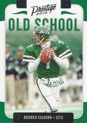 2019 Panini Prestige Old School Boomer Esiason #OS-BE card