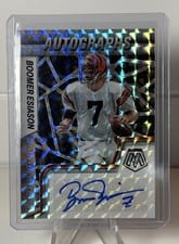 2022 Panini Mosaic Autographs Mosaic Boomer Esiason #AM-BE card