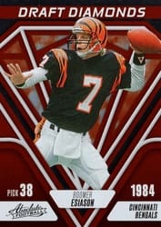 2023 Panini Absolute Draft Diamonds Boomer Esiason #DD-18 card
