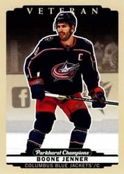 2022-23 Parkhurst Champions Base Set Boone Jenner #155 card