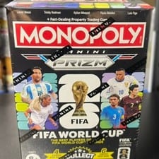 2026 Panini Prizm Monopoly FIFA World Cup Booster Box card