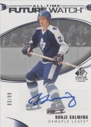 2020-21 SP Signature Edition Legends Base Set Borje Salming #417 card