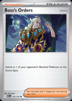Mega Evolution Boss's Orders #114 card