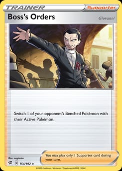 Rebel Clash Boss's Orders #154 card