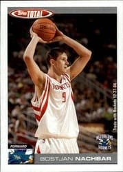 2004-05 Topps Total Base Set Bostjan Nachbar #291 card