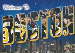 2022-23 Upper Deck Welcome To Boston Bruins #WT-3 card