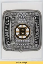 2024-25 Upper Deck Credentials Arena Giveaways - Championship Rings Boston Bruins #CR-BB card