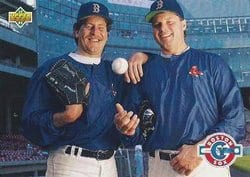 1993 Upper Deck Base Set Boston Cy Sox (Frank Viola / Roger Clemens) #48 card