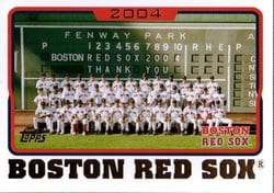 2005 Topps Base Set Boston Red Sox #642 card