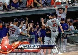 2018 Topps Base Set Boston Red Sox #48 card