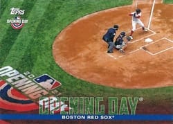 2022 Topps Opening Day Opening Day Boston Red Sox #OD-14 card