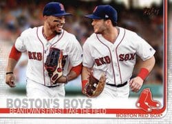 2019 Topps Base Set Boston's Boys #28 card