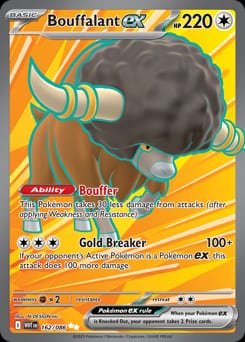 White Flare Bouffalant ex #162 card