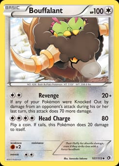 Legendary Treasures Bouffalant #107 card
