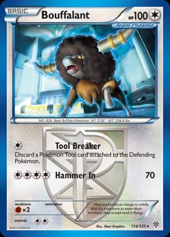 2013 Plasma Storm Bouffalant #114 card