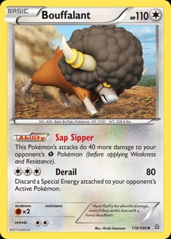 Primal Clash Bouffalant #119 card