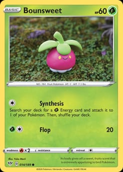 Darkness Ablaze Bounsweet #14 card