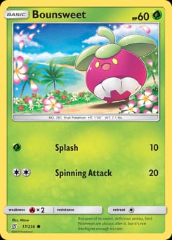 Unified Minds Bounsweet #17 card