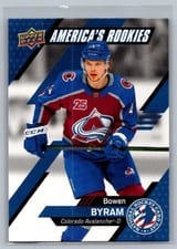 2020 Upper Deck National Hockey Card Day USA Bowen Byram #USA-2 card