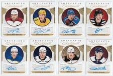 2022-23 Upper Deck Artifacts Autograph Facts Bowen Byram #AF-BB card