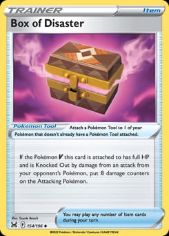 Lost Origin Box of Disaster #154 card