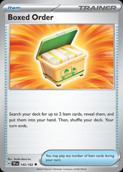 Temporal Forces Boxed Order #143 card