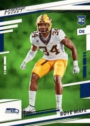 2022 Panini Prestige Base Set Boye Mafe #387 card