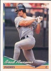1994 Topps Base Set Brad Ausmus #127 card