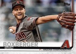 2019 Topps Base Set Brad Boxberger #305 card