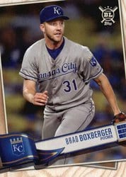 2019 Topps Big League Base Set Brad Boxberger #69 card