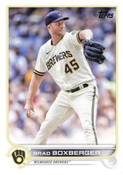 2022 Topps Update Base Set Brad Boxberger #US61 card