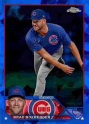 2023 Topps Chrome Sapphire Edition Base Set Brad Boxberger #590 card