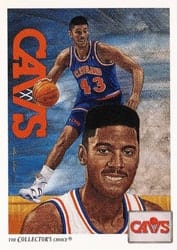 1991-92 Upper Deck Base Set Brad Daugherty #76 card