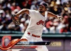 2018 Topps Update Base Set Brad Hand #US232 card