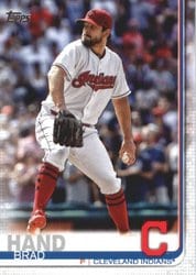 2019 Topps Base Set Brad Hand #368 card