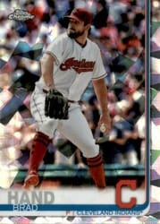 2019 Topps Chrome Sapphire Edition Base Set Brad Hand #368 card