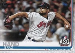 2019 Topps Update Base Set Brad Hand #US65 card