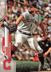 2020 Topps Base Set Brad Hand #101 card