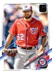 2021 Topps Update Base Set Brad Hand #US89 card