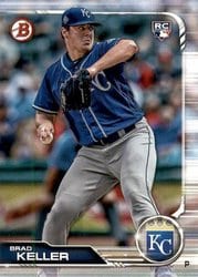 2019 Bowman Base Set Brad Keller #6 card